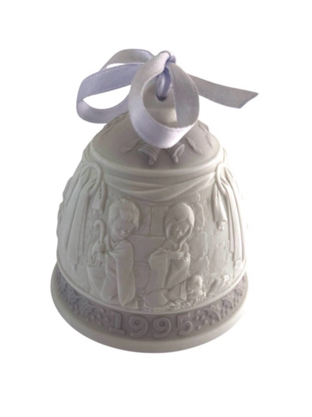 Lladro 1995 Porcelain‎ Christmas Bell #16206 w/ Original Box 3.5” Vintage